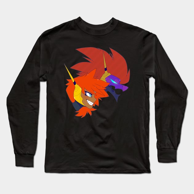 The Monster Mom, Nexio! Long Sleeve T-Shirt by GemLad